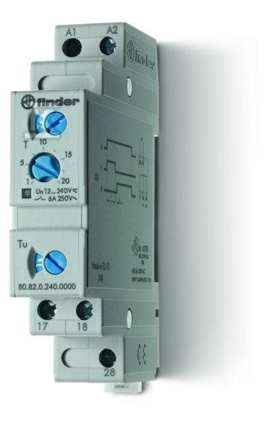 Modulares Zeitrelais 12...240VAC/DC, 2Z - 80.82.0.240.0000