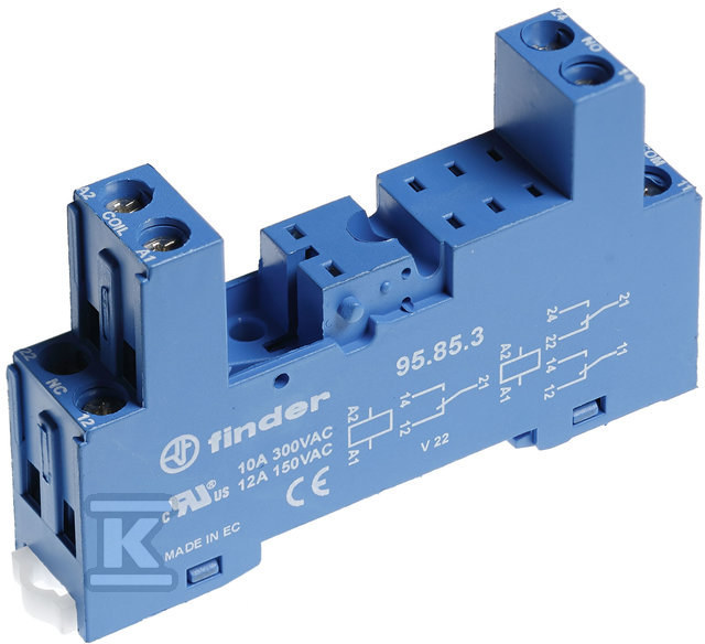 95.85.3SPA Socket for 40 series relays - Onninen Wholesale