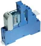 48.61.8.230.0060 Relay coupling module 15.8mm, 1P 16A 230VAC, AgCdO contacts, screw terminals, 35mm DIN rail mount,