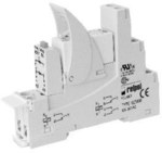 PI84-024DC-M41G-MS-2012 relej interfejsa, kontakti: 2P, napajanje: 24VDC, struja opterećenja: 8A, širina: 15,5 mm sa utičnicom GZM80