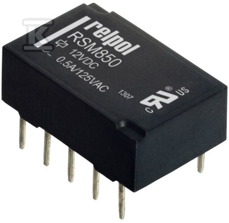 Subminiature relay RSM850-6112-8M-1012, - 2611720