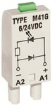 Modul DE SEMNALIZARE LD M41G GREY (diode: LED verde + D) 6...24 V DC