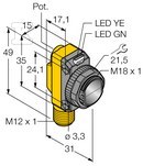 QS18VP6LPQ8 Відбиваючий оптичний датчик - 66452