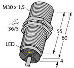 Індуктивний датчик, корпус M30, вихід PNP, Н.О. діапазон 15 мм з кабелем 2M, тип BI15-M30-AP6X