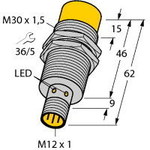 Індуктивний датчик, корпус M30, вихід PNP, діапазон Н.О. 20 мм з роз’ємом M12 типу NI20-M30-AP6X-H1141