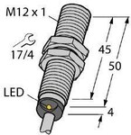 BI4-M12-VP6X M12 PNP індуктивний датчик, NO/NC діапазон 4 мм з кабелем 2 м
