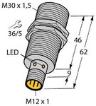 BI15-M30-AN6X-H1141 Індуктивний датчик M30 NPN, NO діапазон 15 мм з роз'ємом M12