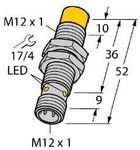 NI8-M12-VP6X-H1141 M12 PNP індуктивний датчик, NO/NC діапазон 8 мм з роз'ємом M12