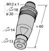 Złącze rozbieralne BS8151-0 M12, - 6904611