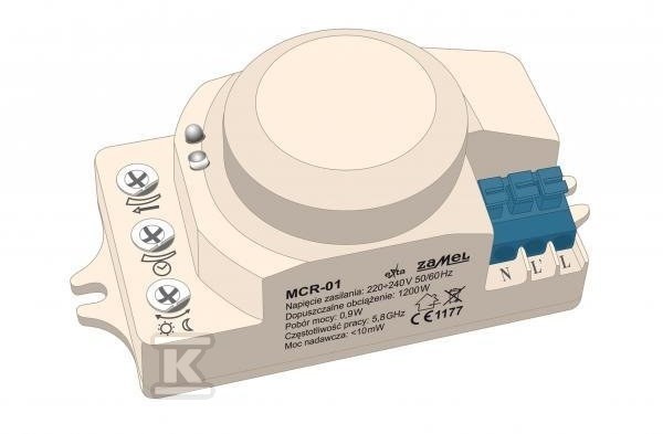 Microwave Motion Sensor Type: MCR-01 - EXT10000049