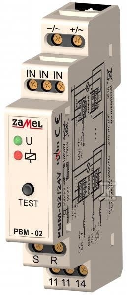 Przekaźnik bistabilny 24V AC/DC Typ: - EXT10000064