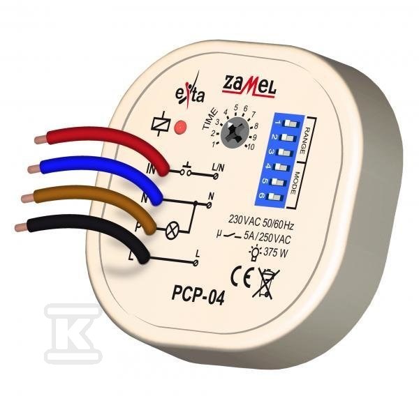 Przekaźnik czasowy 230V AC Typ: PCP-04 - EXT10000088