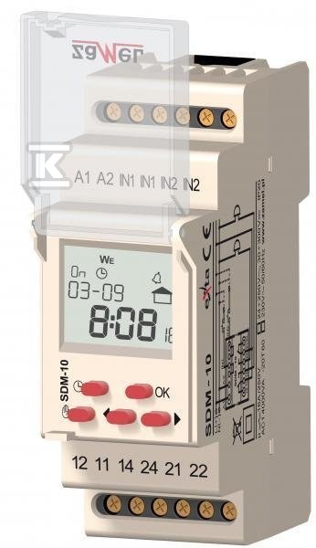 Sterownik dzwonka szkolnego 24-250V AC - EXT10000119