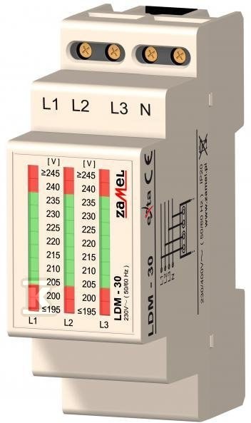 Wskaźnik napięcia 3-fazowy 230/400V AC - EXT10000031