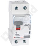 Residual current circuit breaker P302 2P 40A 300MA TYP AC TX3