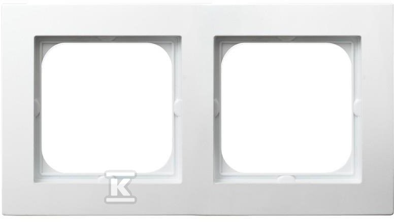 Double frame, white, AS - R-2G/00