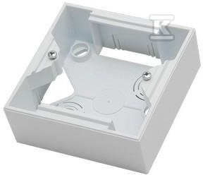 Single wall box for As series, white, - PNP-1G/00