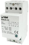 Монтажний контактор, 4-полюсний - 3N/O+1N/C, Ith - 25 A, котушка: 24VAC
