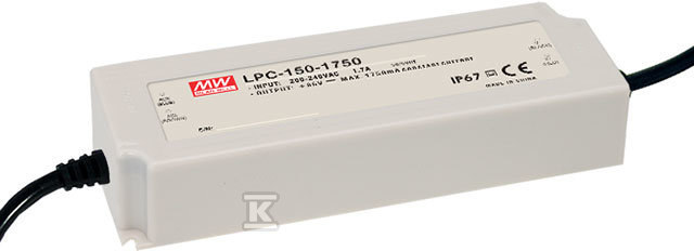 Блок живлення LED 150W 31-62V 2450mA - LPC-150-2450