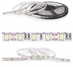 LED strip nextec 12V / SMD 5050 - 300 led / IP63 / RGB / white substrate / 5m / 10mm roll