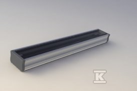 Profil LED Natynkowy A, długość 100cm, - PC012107