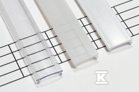 Klosz do profilu LED wciskany 100cm - PC012213