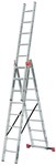 STABILO multifunctional ladder 3x8 rungs with the function of positioning on the stairs