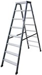 Drabinka dwustronna SEPRO anodowana, 2x8 stopni