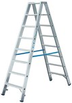 STABILO ladder with steps, double-sided 2x8 steps