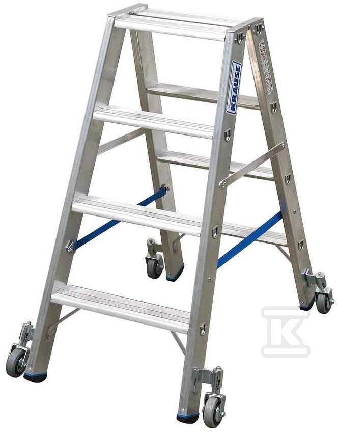 STABILO ladder with steps, double-sided - 124838