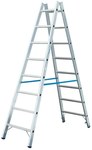 STABILO ladder with rungs, double-sided, 2x8 rungs