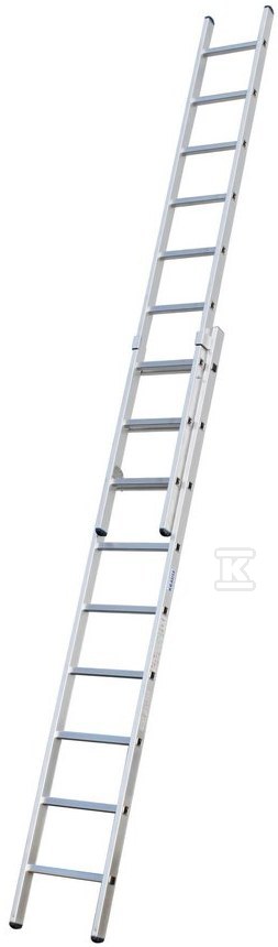 STABILO sliding ladder 2x9 rungs - 133274