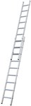 STABILO sliding ladder 2x9 rungs