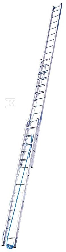 STABILO three-section sliding ladder - 800756