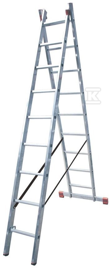 DUBILO Spacing and leaning ladder 2x9 - 129475