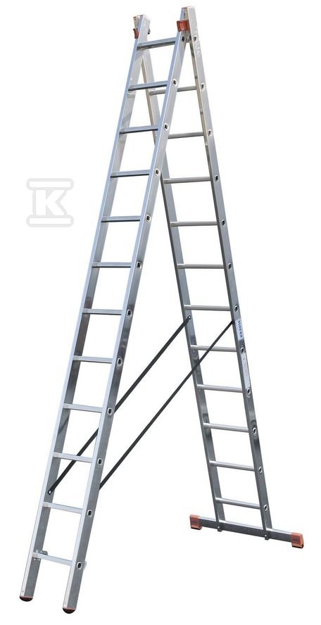 DUBILO Extension and leaning ladder - 129505