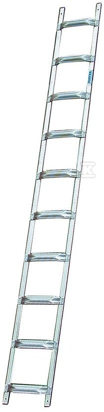 8-rung aluminum roof ladder - 804303