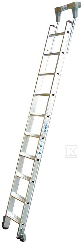 Rack ladder with steps for 9-step round - 819345