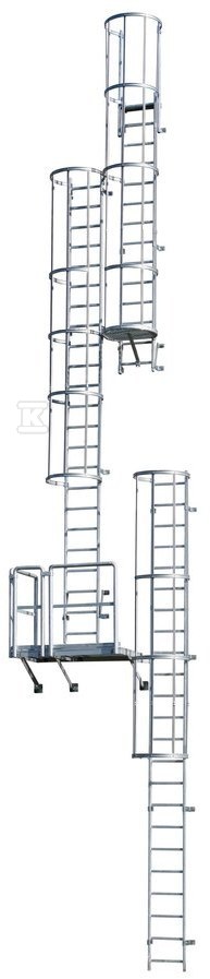 Drabina mocowana na stałe wg DIN - 836014P