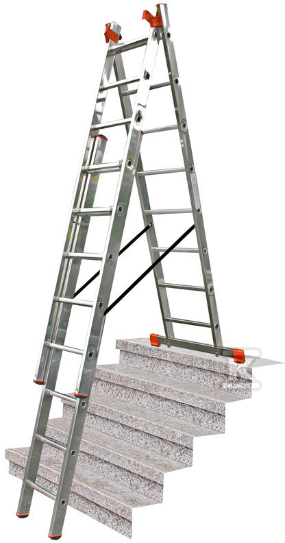 Stabilo multifunctional ladder 3x9 - 133755