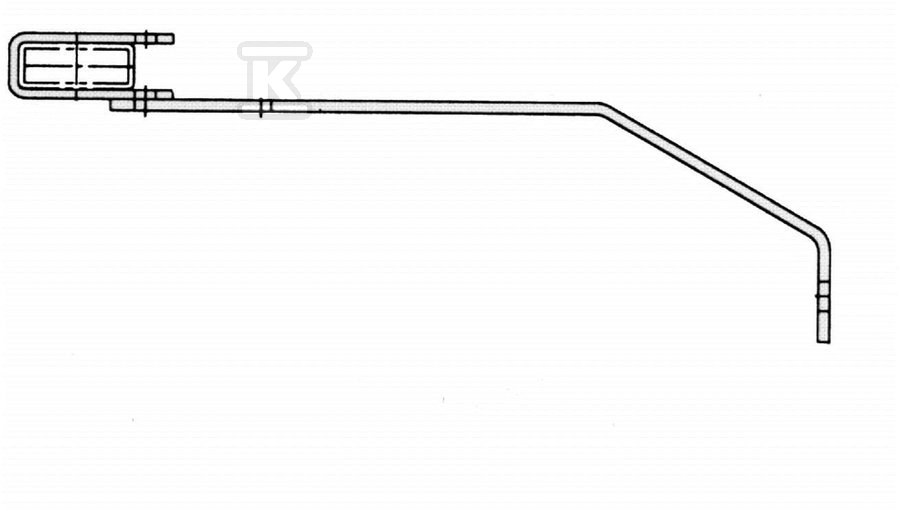 Adjustable wall anchor, 280 - 330 mm, - 816337