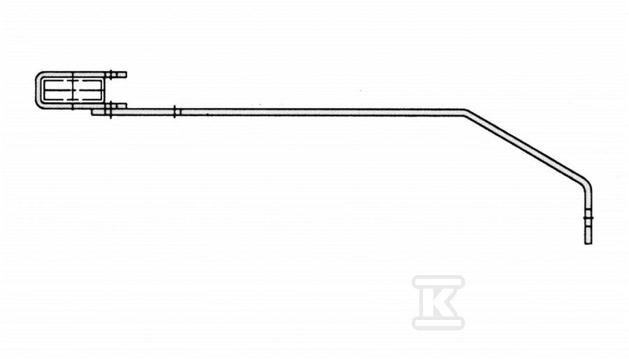 Adjustable wall anchor, 280 - 330 mm, - 816382