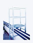 Additional platform 1000 x 500 mm, galvanized steel