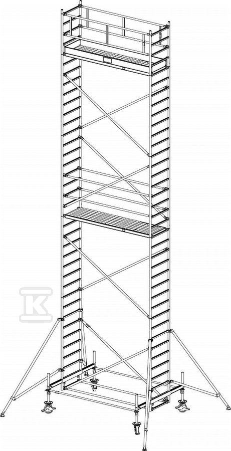 Rusztowanie STABILO 100 2,5 x 0,75m - 774071P