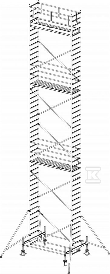Rusztowanie STABILO 100 2,5 x 0,75m - 774101P