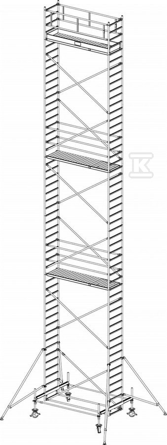 Rusztowanie STABILO 100 2,5 x 0,75m - 774118P