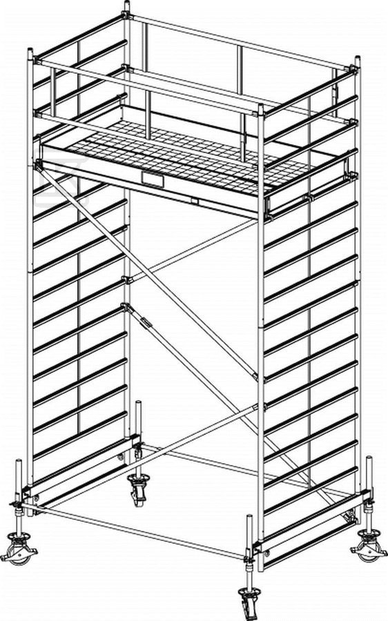 Rusztowanie STABILO 500 2,0 x 1,50m - 783028P