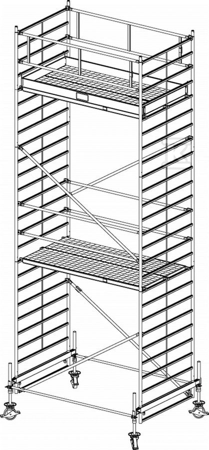 Rusztowanie STABILO 500 2,0 x 1,50m - 783042P