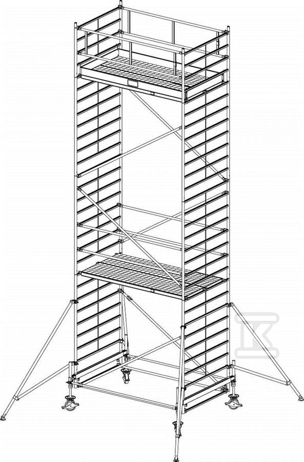 Rusztowanie STABILO 500 2,0 x 1,50m - 783059P