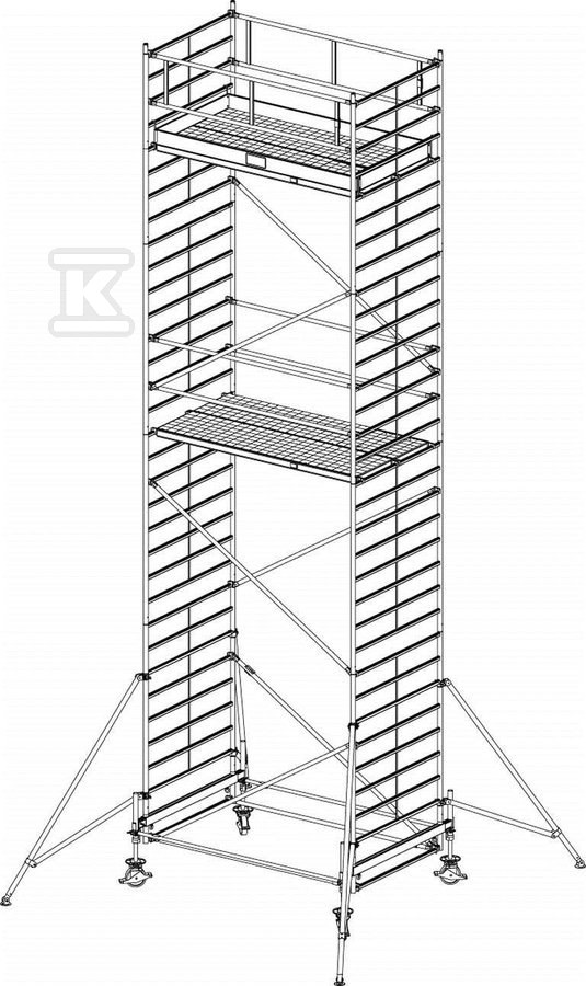 Rusztowanie STABILO 500 2,0 x 1,50m - 783066P